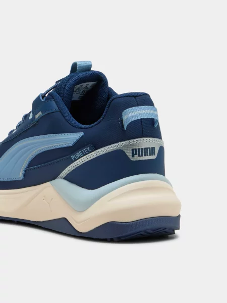 Дитячі Кросівки повсякденні PUMA Trailpuretex Lo Jr комбінований верх синій