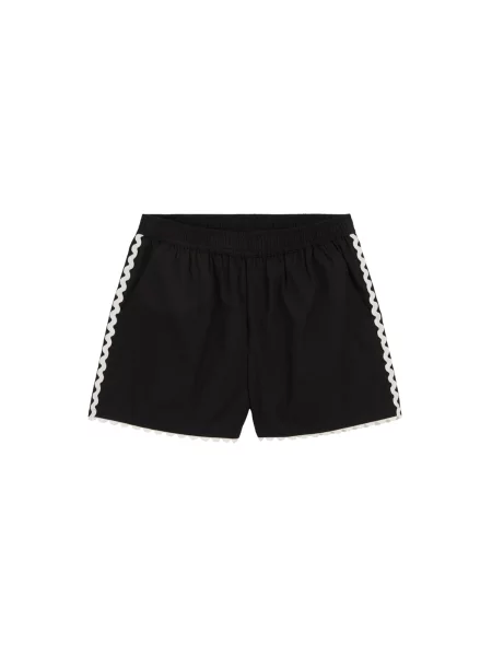 WE Fashion Pantaloni negru