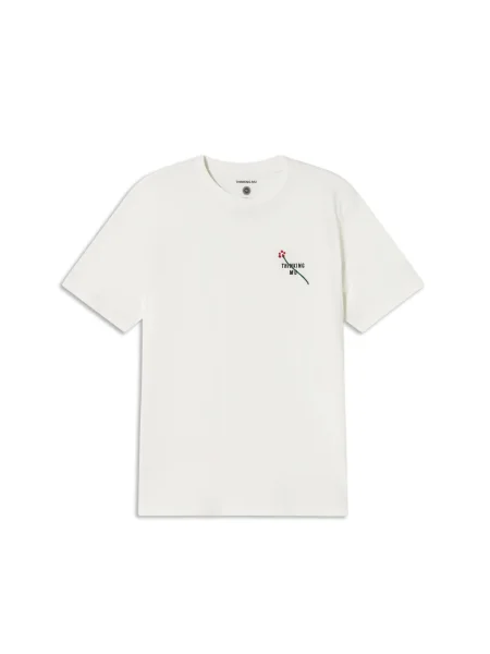 Thinking MU Tricou Zach verde pin / roşu închis alb