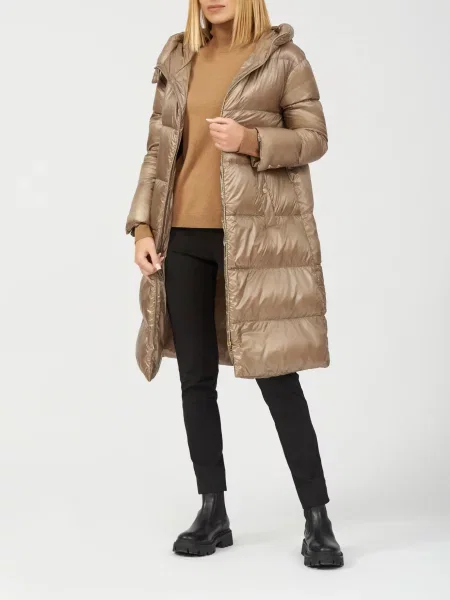 Пуховик Herno бежевий