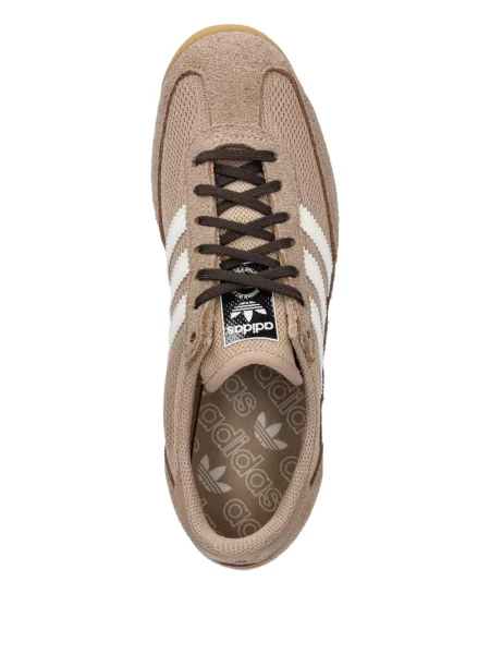Sneakerși Adidas Adizero plasă cu dungi gri