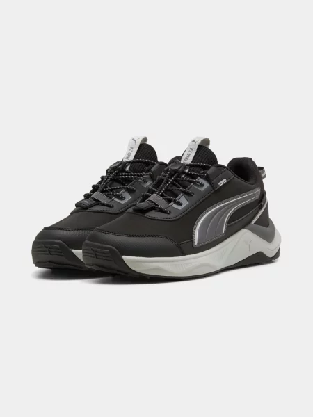 Дитячі Кросівки повсякденні PUMA Trailpuretex Lo Jr комбінований верх чорний