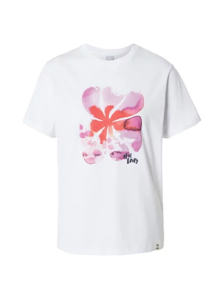 Iriedaily Tricou Waterflower bleumarin / lila / portocaliu homar alb