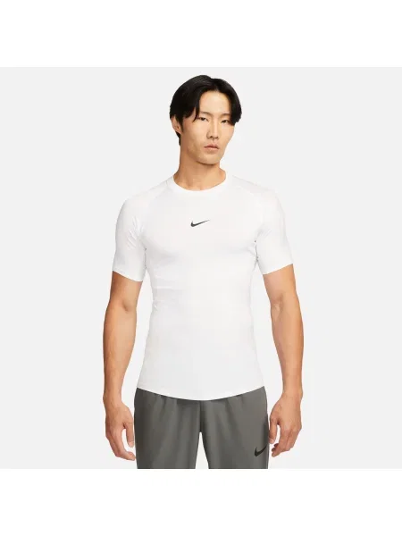 NIKE Funkcionalna majica Pro črna bela