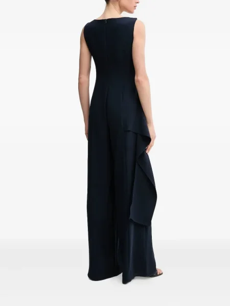 Kombinezon Sandro Ferrone asymetryczny niebieski