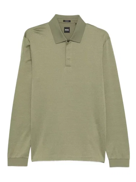 Polo Boss lung verde