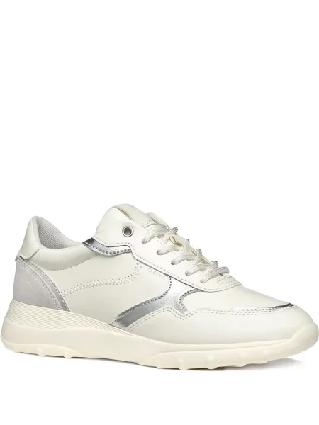 Sneakerși Geox alb