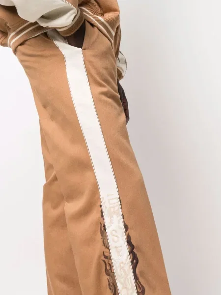 Pantaloni Doublet maro