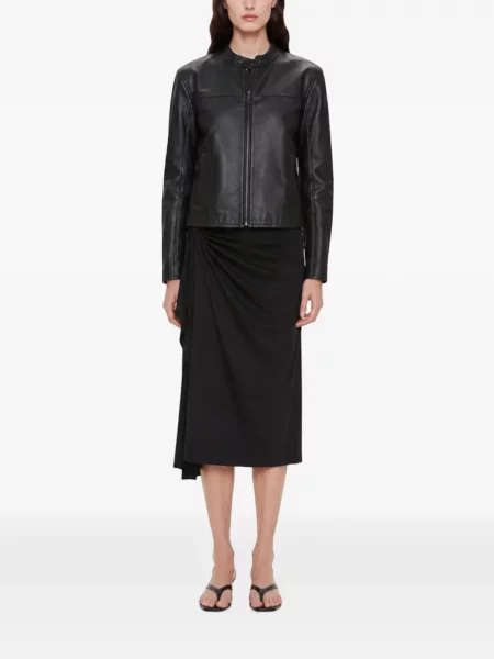 Geanta de piele Vetements negru