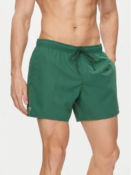 Σορτς κολύμβησης Lacoste πράσινο