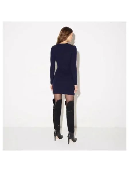 Sukienka mini Elisabetta Franchi niebieska