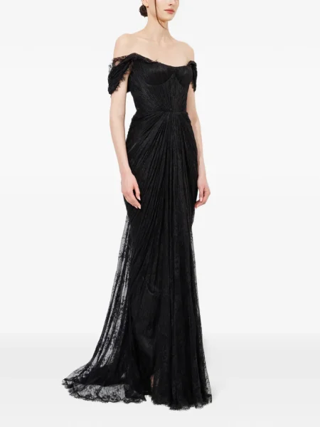 Maxi rochie maxi Iris Serban de costum negru