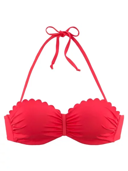 LASCANA Sutien costum de baie roșu