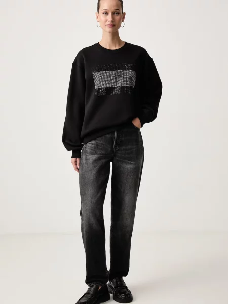 Tommy Jeans Hanorac negru