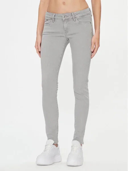 Pepe Jeans Blugi Skinny Fit gri