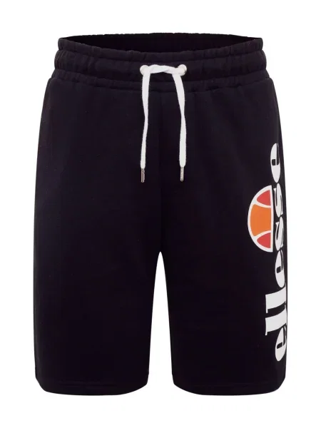 ELLESSE Pantaloni BOSSINI portocaliu / negru roșu alb