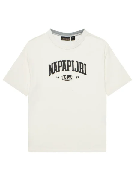 Napapijri Tricou S-Inot D Écru