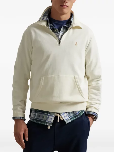 Curea Polo Ralph Lauren tricotate cu autograf cu șireturi albastru