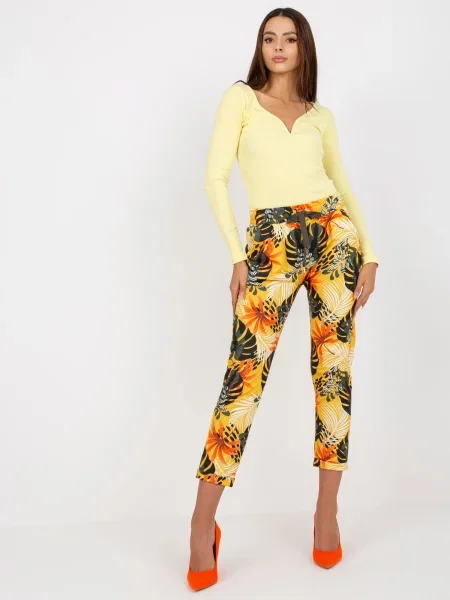 Pantaloni sport Relevance galben