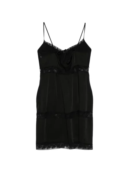 Rochie Dice Kayek din dantelă negru