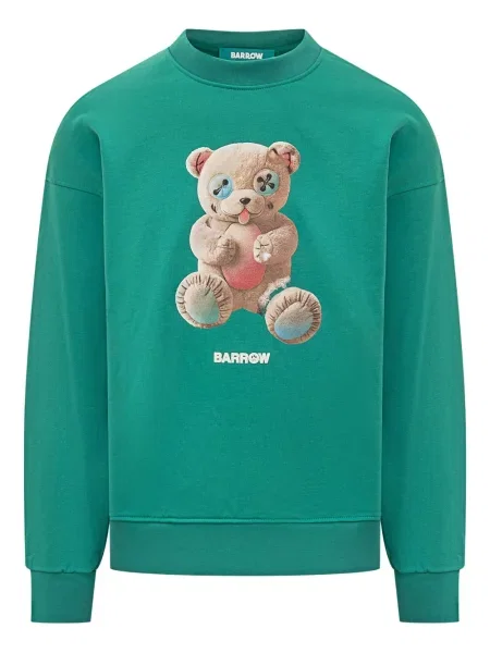 Mikina Barrow s potiskem zelená