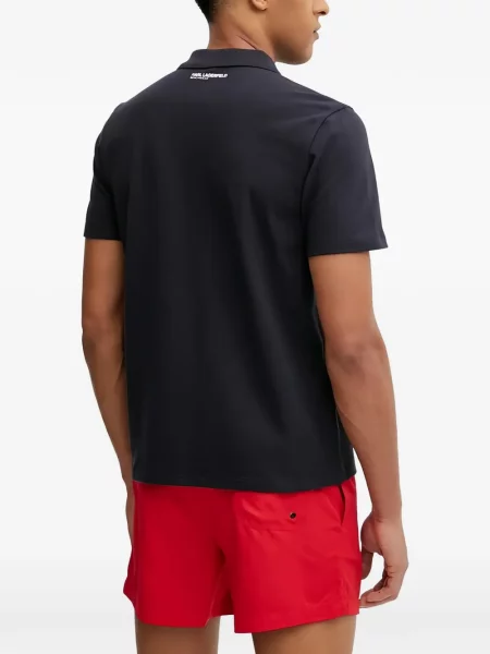 Polo Karl Lagerfeld με σχέδιο μπλε