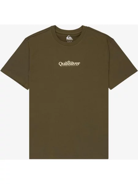 Koszulka Quiksilver Fineline khaki S zielona