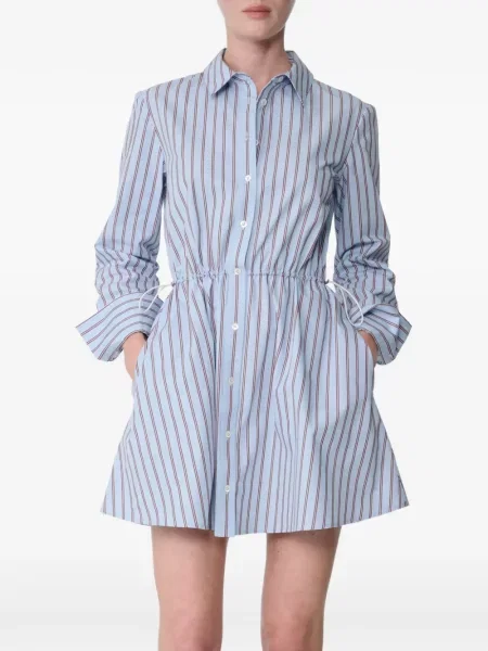Rochie tip cămașă Toccin albastru