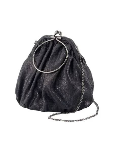 Shopperka Yohji Yamamoto skórzana czarna