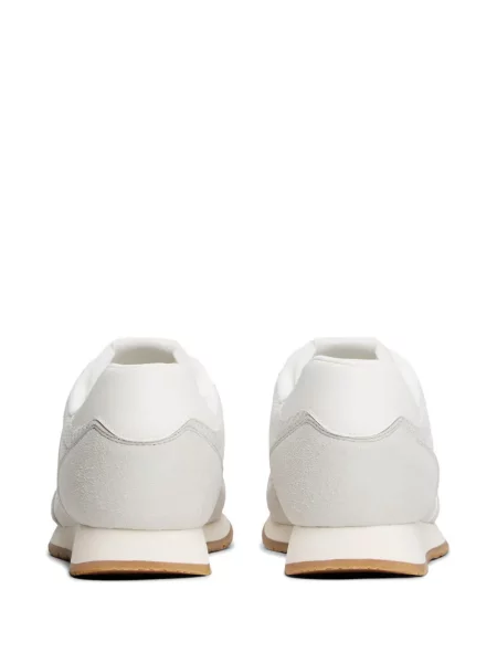 Sneakerși Tommy Hilfiger din piele de căprioară alb