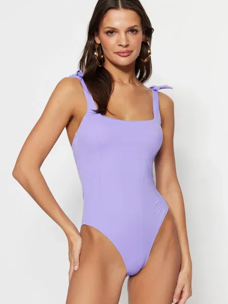 Costum de baie Trendyol albastru