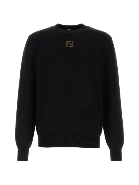 Pulover Fendi de lână negru