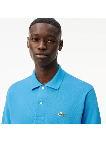 Lacoste поло чоловіче блакитне