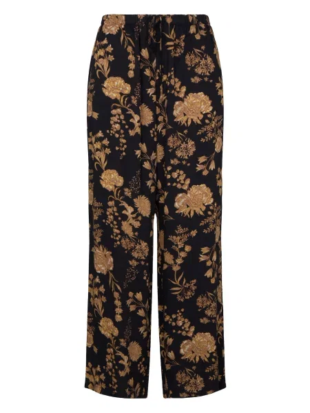 Hunkemöller Pantaloni de pijama auriu negru