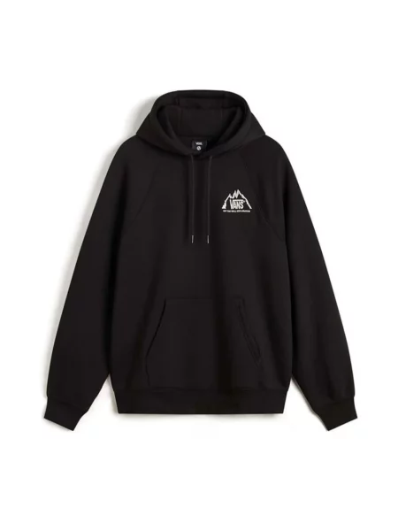 Bluza z kapturem Vans z logo czarna