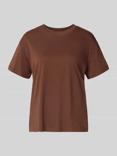 T-shirt z czystej bawełny Stefanel