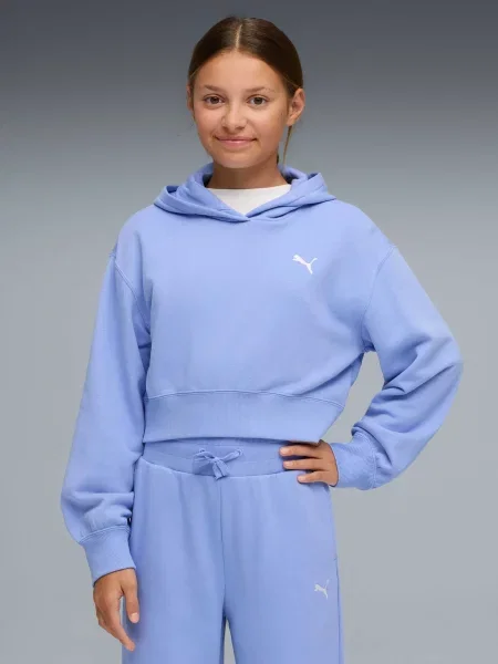 Детское худи Puma фиолетовое