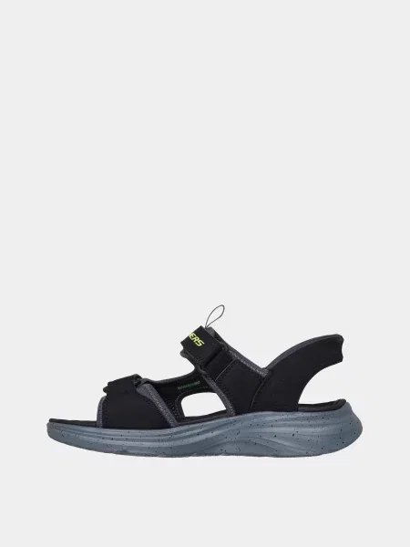 Кожаные сандалии Skechers черные