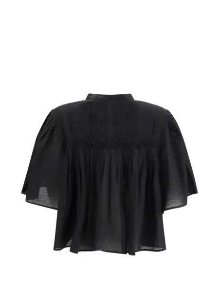 Cămașă Marant Etoile plisată negru