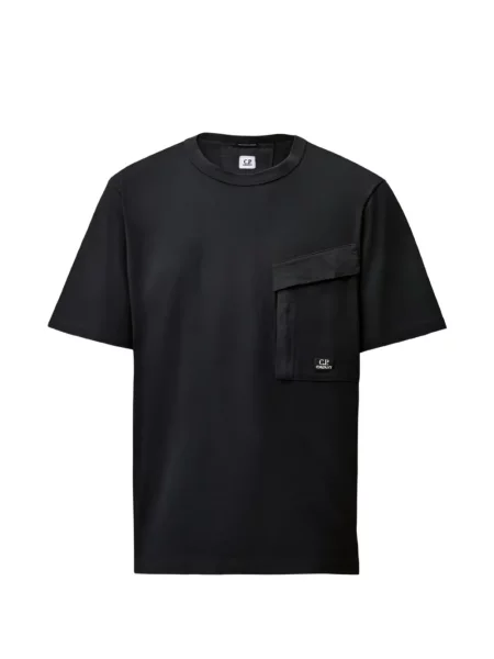 Scurt tricou C.p. Company din jerseu negru