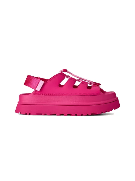 UGG GoldenGlow Toggle Purple Kobiety Sandały UGG Size: 4 fioletowy