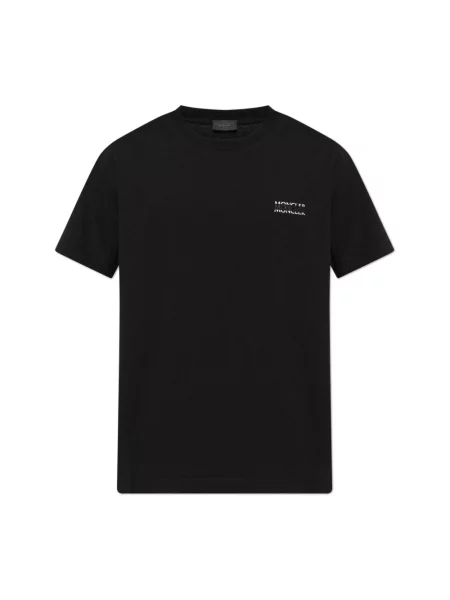 Koszulka Moncler z logo czarna