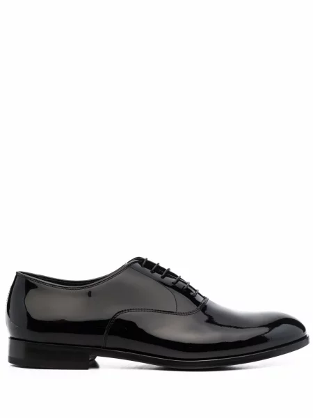 Pantofi loafer Doucal's cu vârf ascuţit negru