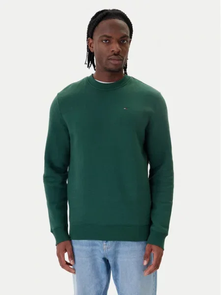 Tommy Jeans Megztinis be užsegimo nendrių žalia