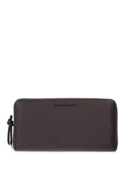 Portofel Emporio Armani din piele maro
