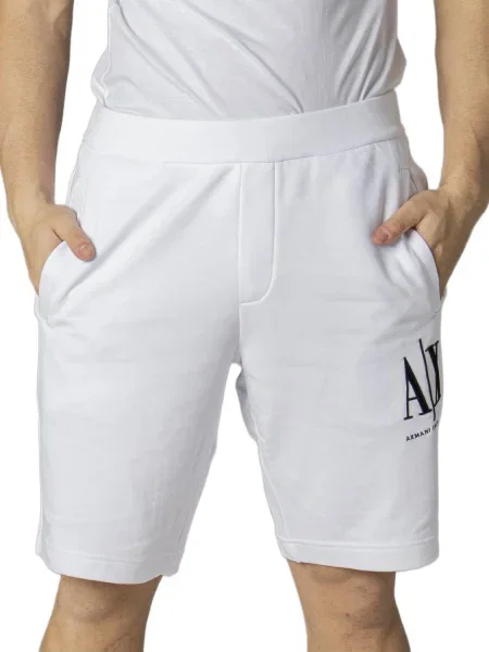 Bermudy Armani bílé