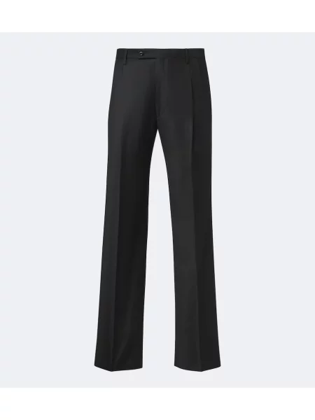 Pantaloni Rubinacci de lână negru