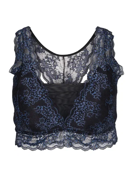 Devoted by Zizzi Sutien HELLE albastru negru
