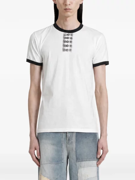 Tricou Kapital cu imagine alb