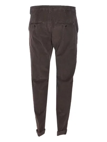 Pantaloni Dondup de catifea cord maro